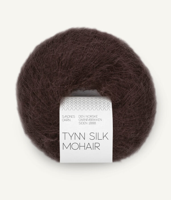 Sandnes Garn Tynn Silk Mohair - 3591 Chocolate Plum Sandnes Garn Tynn Silk Mohair - 3591 Chocolate Plum