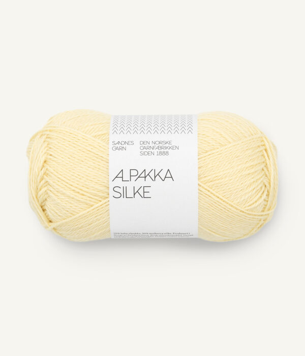 Sandnes Garn Alpakka Silke - 2112 Soft Sunlight Sandnes Garn Alpakka Silke 2112 Soft Sunlight