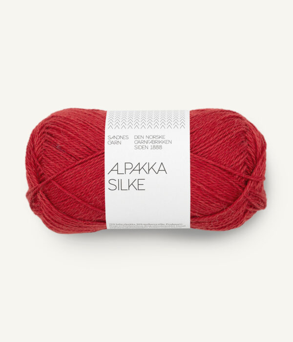 Sandnes Garn Alpakka Silke - 4135 Heritage Red Sandnes Garn Alpakka Silke 4135 Heritage Red