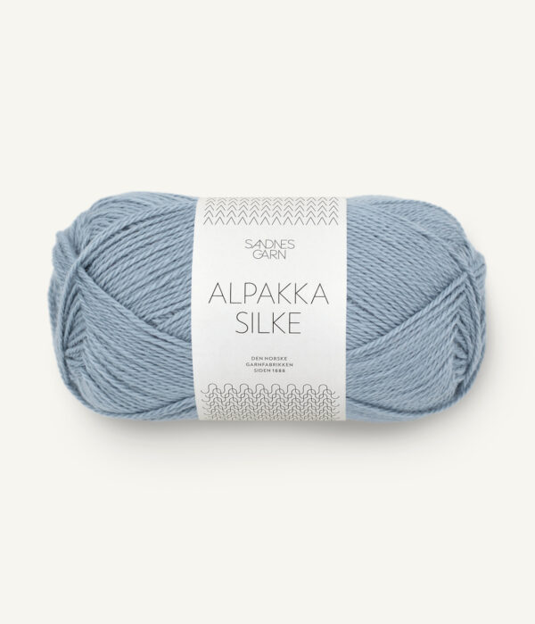 Sandnes Garn Alpakka Silke - 6041 Dusty Blue Sandnes Garn Alpakka Silke 6041 Dusty Blue