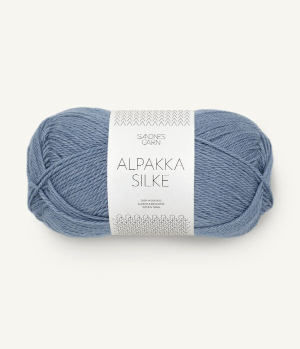 Sandnes Garn Alpakka Silke - 6052 Country Blue Sandnes Garn Alpakka Silke 6052 Country Blue