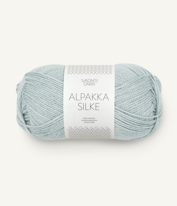 Sandnes Garn Alpakka Silke - 7521 Soft Powder Blue Sandnes Garn Alpakka Silke 7521 Zartes Puderblau
