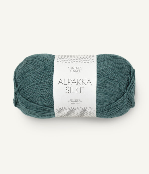Sandnes Garn Alpakka Silke - 7572 Silver Pine Sandnes Garn Alpakka Silke 7572 Silver Pine