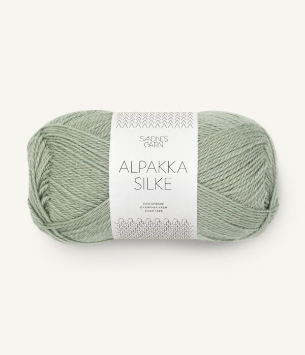 Sandnes Garn Alpakka Silke - 8521 Dusty Light Green Sandnes Garn Alpakka Silke 8521 Staubiges Hellgrün