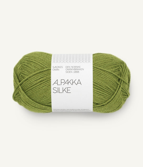 Sandnes Garn Alpakka Silke - 9564 Matcha Sandnes Garn Alpakka Silke 9564 Matcha