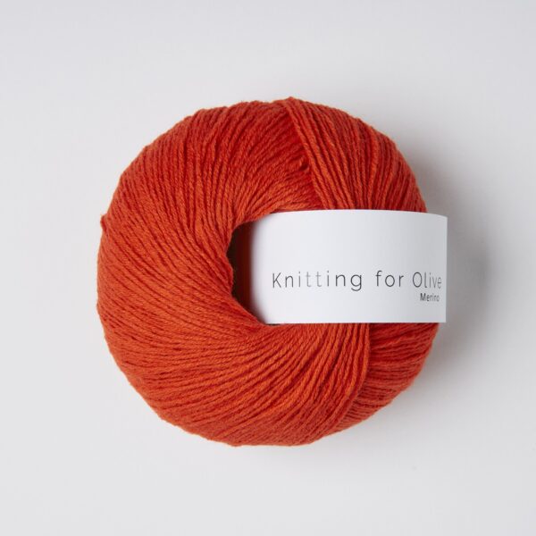 Knitting for Olive Merino - Blood Orange Knitting for Olive Merino Blutorange