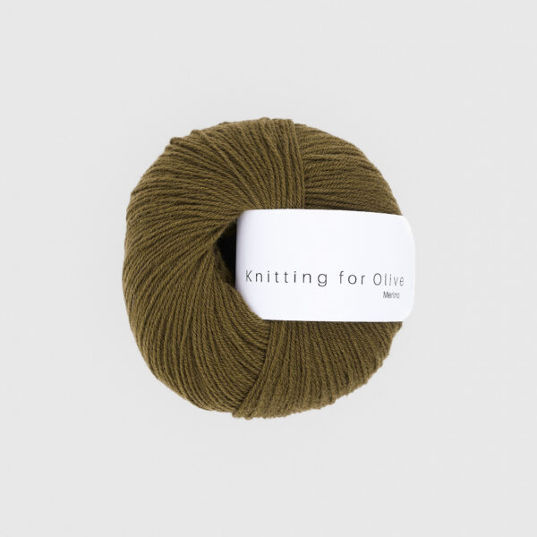 Knitting for Olive Merino - Green ocher Knitting for Olive Merino Grün-Ocker