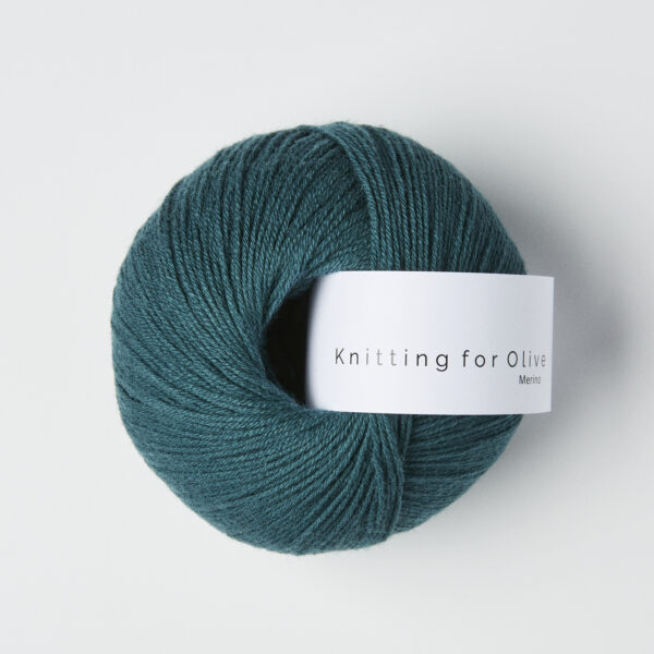 Knitting for Olive Merino - Petroleum green Knitting for Olive Merino Petrolgrün