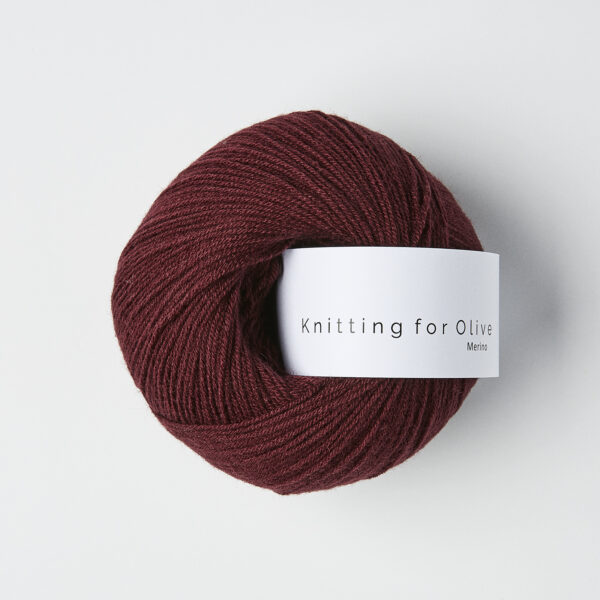 Knitting for Olive Merino - Bordeaux Knitting for Olive Merino Bordeaux