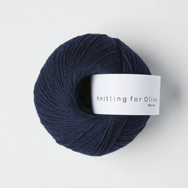 Knitting for Olive Merino - Navy blue Knitting for Olive Merino Marineblau