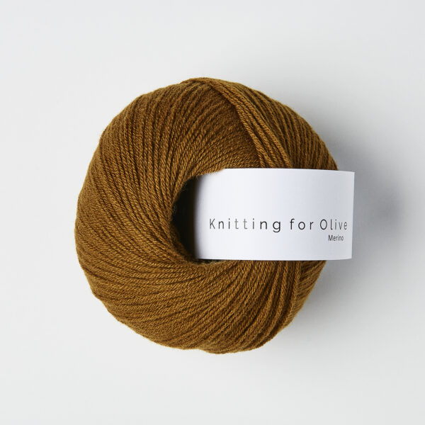 Knitting for Olive Merino - Ocher brown Knitting for Olive Merino Ockerbraun