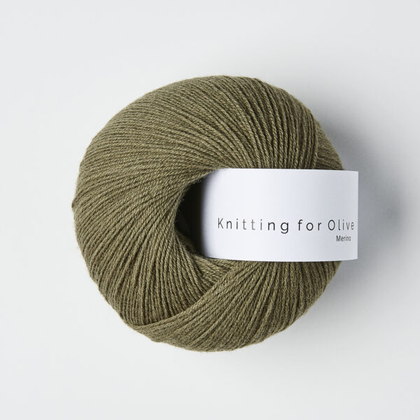 Knitting for Olive Merino - Dusty olive Knitting for Olive Merino Staubiges Olivgrün