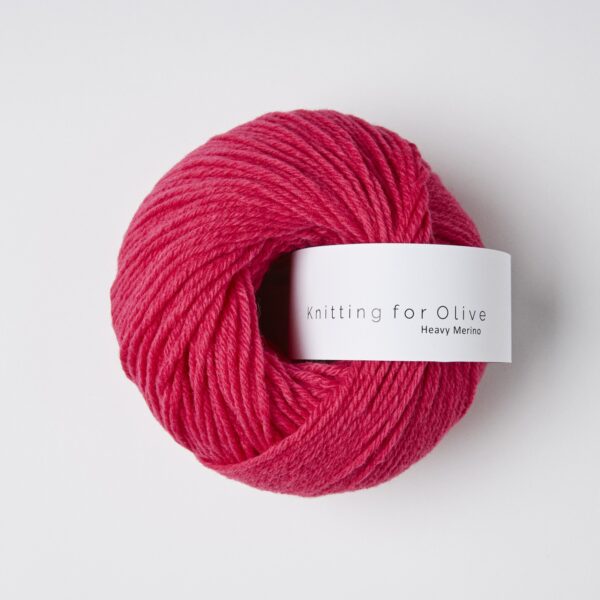 Knitting for Olive Heavy Merino - Pink daisies Knitting for Olive Heavy Merino – Rosa Gänseblümchen