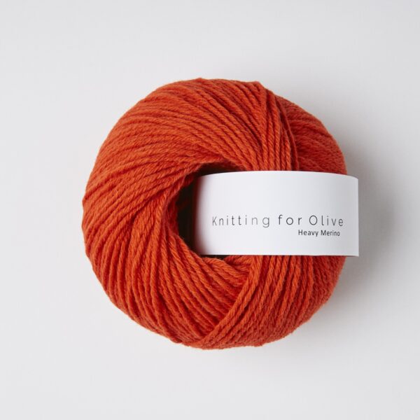 Knitting for Olive Heavy Merino - Blood orange Knitting for Olive Heavy Merino – Blutorange