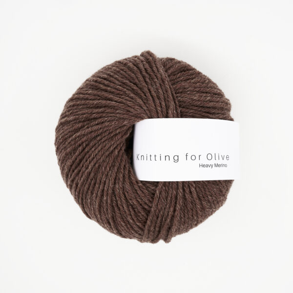 Knitting for Olive Heavy Merino - Dark cognac Knitting for Olive Heavy Merino – Dunkles Cognac