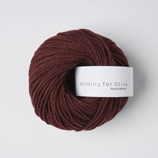 Knitting for Olive Heavy Merino - Bordeaux Knitting for Olive Heavy Merino – Bordeaux