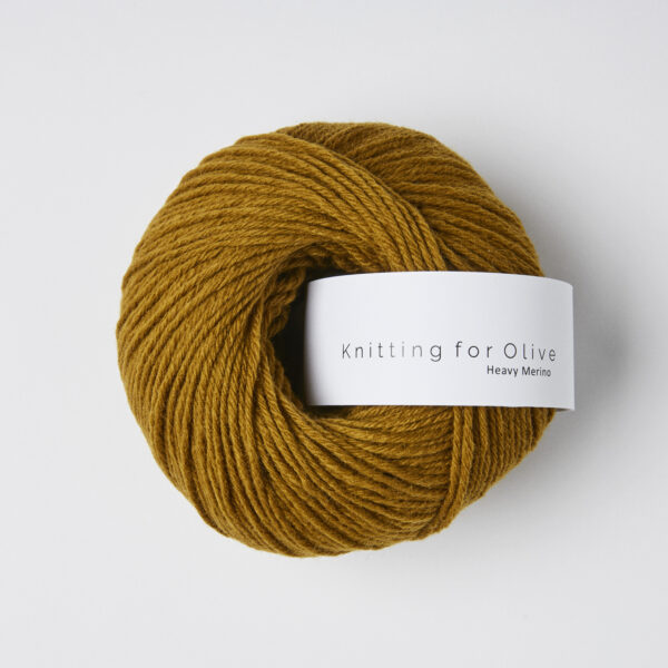Knitting for Olive Heavy Merino - Dark ocher Knitting for Olive Heavy Merino – Dunkles Ocker
