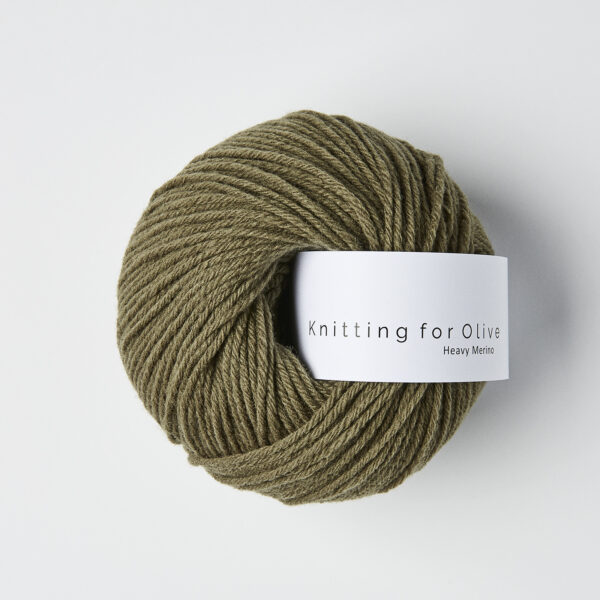 Knitting for Olive Heavy Merino - Dusty olive Knitting for Olive Heavy Merino – Staubiges Olivgrün