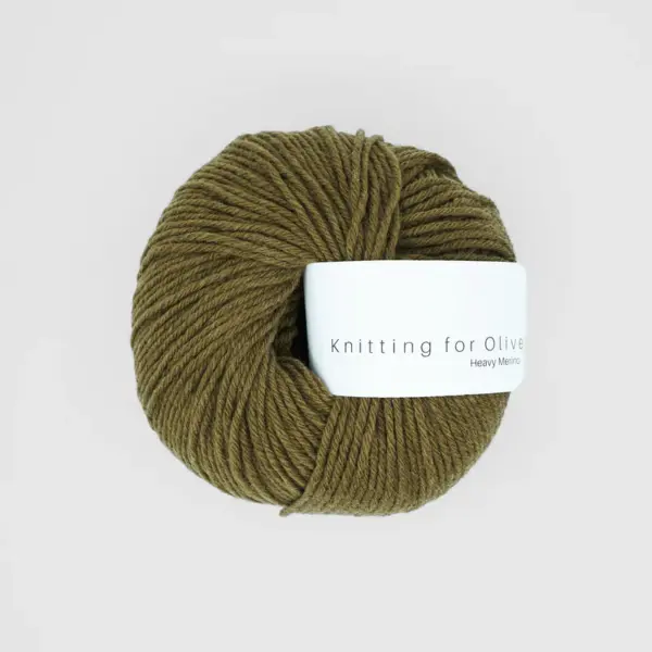 Knitting for Olive Heavy Merino - Green ocher Knitting for Olive Heavy Merino – Grün-Ocker