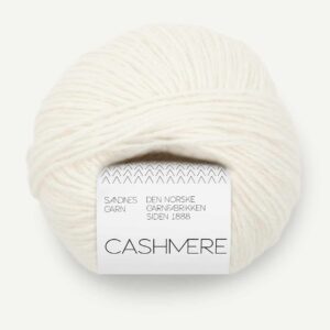 Sandnes Garn Cashmere 1002 White