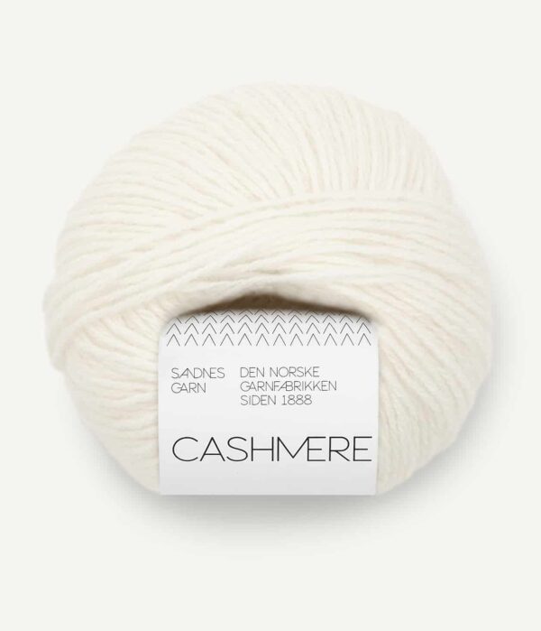 Sandnes Garn Cashmere 1002 White