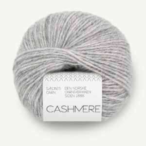 11641042_Grey-melange_300dpi_Noste.jpg Sandnes Garn Cashmere 1042 Grey Melange