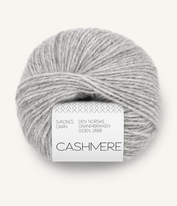 11641042_Grey-melange_300dpi_Noste.jpg Sandnes Garn Cashmere 1042 Grey Melange