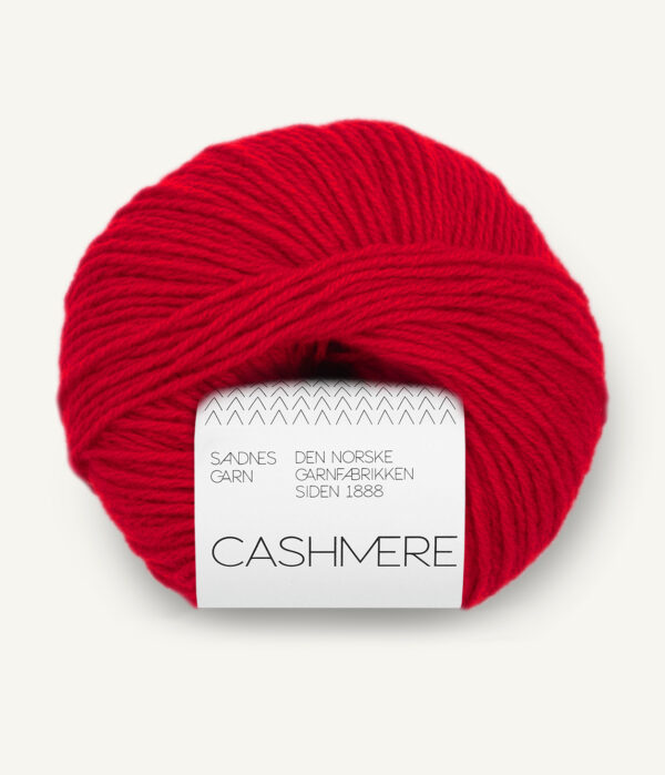 11644219_True-red_300dpi_Noste.jpg Sandnes Garn Cashmere 4219 True Red