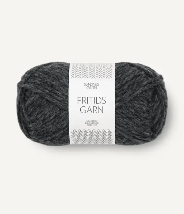 Sandnes-Garn-Fritidsgarn-Meleerattu-hiilenharmaa.webp Sandnes Garn Fritidsgarn 1088 Charcoal Melange