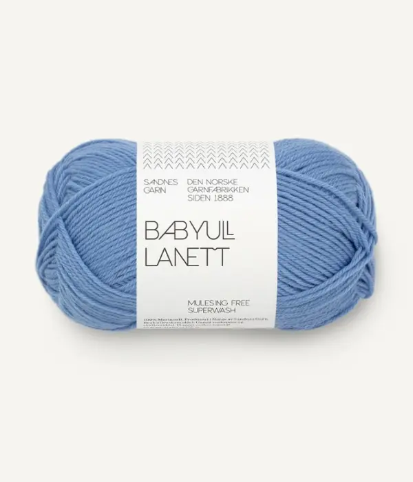 babyull_5824.webp Sandnes Garn Baby Ull Lanett 5824 Provence Blue