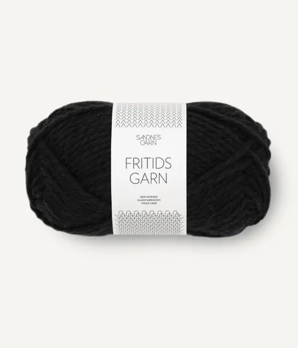 fritidsgarn-1099.webp Sandnes Garn Fritidsgarn 1099 Black