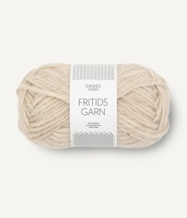 fritidsgarn-2641.webp Sandnes Garn Fritidsgarn 2641 Natural White Melange