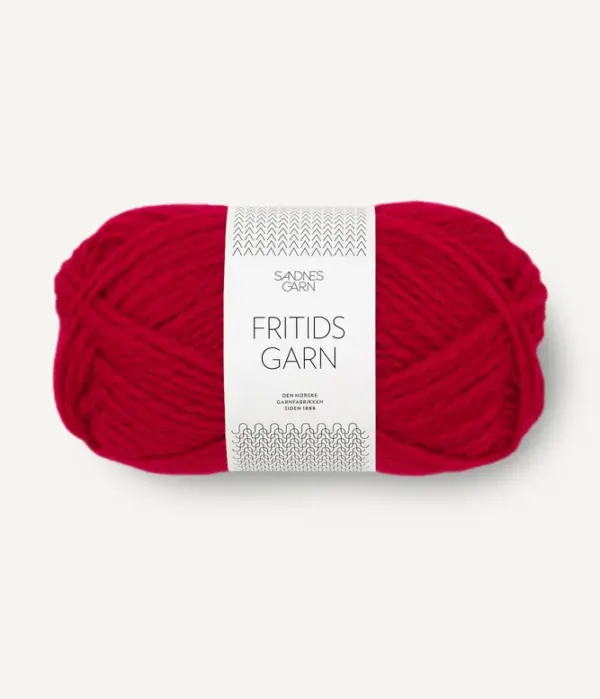fritidsgarn-4219.webp Sandnes Garn Fritidsgarn 4219 True Red