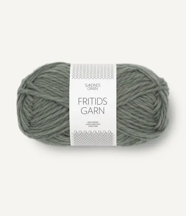 fritidsgarn-8260.webp Sandnes Garn Fritidsgarn 8260 Agave Green